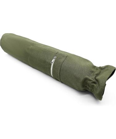 Jaegvida Army Green Yoga Mat Storage Bag with Adjustable Strap and Pocket - Buy Online on SooperMarket.com