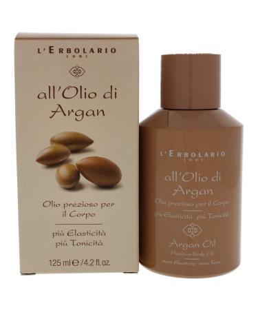 L'Erbolario Argan oil high-quality special body oil 1 pack (1 x 125 ml)