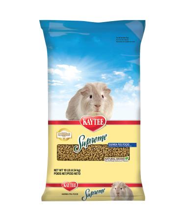 Kaytee Supreme Guinea Pig Food 10 Pound (Pack of 1)