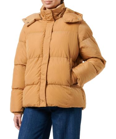 Tamaris Women's Balikesir Winter Jacket 10 Iced Coffee
