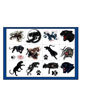 panther Collection (Panther Code 1 Temporary Tattoos)
