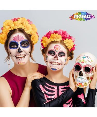 Mosaiz Face Painting Kit for Kids - 12 Colors Water Based Paint Sticks for St Patricks Day, Halloween & Cosplay - Washable & Twistable Body Paint Set for Adults - Buy Online on SooperMarket.com