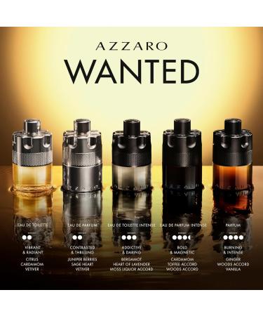 Azzaro The Most Wanted Eau de Toilette Intense Aromatic & Woody Mens Cologne Gift Set 3-Piece Set Includes Full Size Fragrance (100ml) + Two Travel Size Sprays (10ml) - Gifts for Men - Buy Online on SooperMarket.com