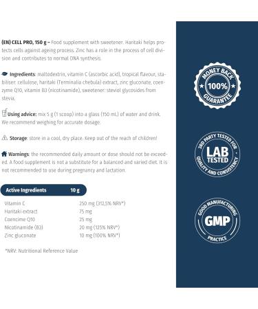 Nature's Finest Cell PRO | Advanced Anti-Age Formula | Nourishes & Rejuvenates Skin | Supports Optimal Cellular Health & Vitality | Vegan | 3rd Party Quality Tested 1 - Buy Online on SooperMarket.com
