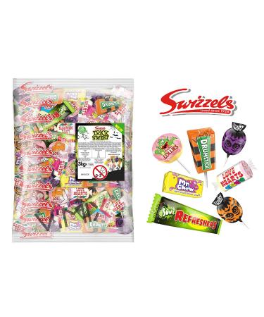 Swizzels Trick or Sweet Mixed Bulk Bag Assortment of Halloween Sweets Perfect for Trick or Treaters - 3kg Bulk Bag of Sweets