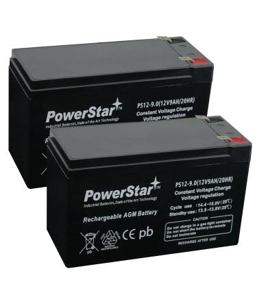 PowerStar Replacement Battery for Compatible with APC Back UPS XS 1500VA BX1500LCD