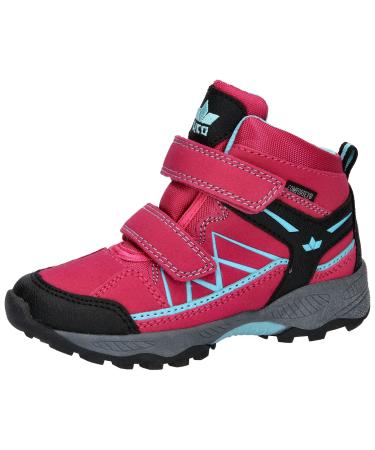 Lico Unisex Kids Griffin High V Trail Running Shoes 31 EU Pink Black Turquoise