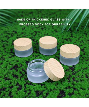 Shop M schen with Lid - 6-Piece 20ml Reusable Travel Cosmetic Containers for Ointments Creams & Lotions - Buy Online on SooperMarket.com