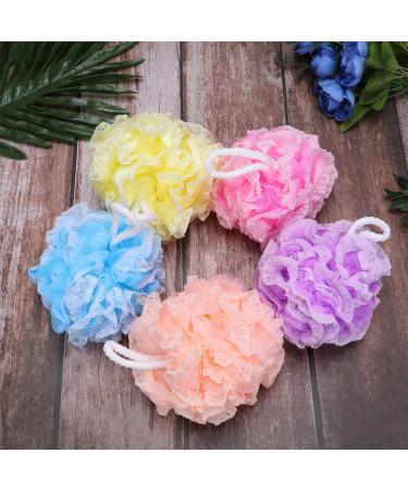 PRETYZOOM Body Scrubbers & Bath Loofahs - Best Shower Sponges for Exfoliating & Bathing | Large Loofah Balls for All Skin Types - Buy Online on SooperMarket.com