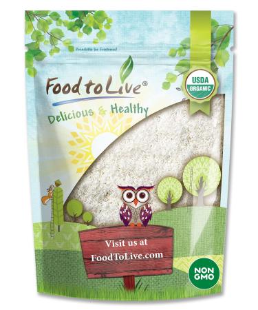Organic Shredded Coconut, 12 Ounces  Non-GMO, Unsweetened Coconut Flakes, Desiccated, Medium Shreds, Kosher, Vegan, Bulk. No Sulfites Added. Rich in Dietary Fiber. Perfect for Baking, as a Topping. Organic Shredded 12 Oun