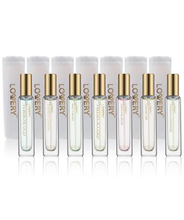 Valentine's Eau de Parfum 15 Piece Discover Set Clean Perfume for Women Travel Perfume for Men Perfume Sampler for Women 7 Assorted Fragrances with 7 Perfumes Pouches Birthday Gifts for Women Floral - Buy Online on SooperMarket.com