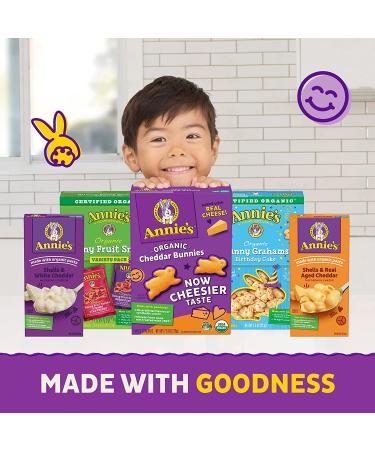 Annie's Deluxe Classic Cheddar Shells Gluten Free Mac and Cheese Dinner 11 OZ (Pack of 12) - Kids' Favorite Gluten Free Macaroni and Cheese with Rice Pasta - Buy Online on SooperMarket.com