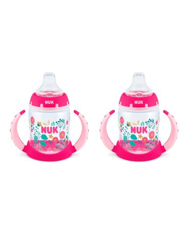 NUK Learner Cup 5oz 2-Pack Flamingo Flamingo 5 Ounce (Pack of 2)