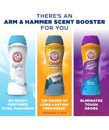 Shop Arm & Hammer In-Wash Scent Booster - Cool Woods 24oz | Enhance Your Laundry with Long-Lasting Freshness | International Shipping Available - Buy Online on SooperMarket.com