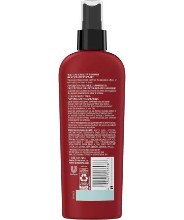TRESemm Keratin Smooth Heat Protect Spray for silky smooth hair Marula Oil anti-frizz and detangling heat protection spray 236 ml - Buy Online on SooperMarket.com