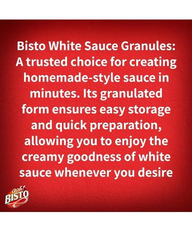 Sauce Mix Bundle which Contains Bisto White Sauce Mix 185g - Pack of 3 with Grocery List Card - Buy Online on SooperMarket.com