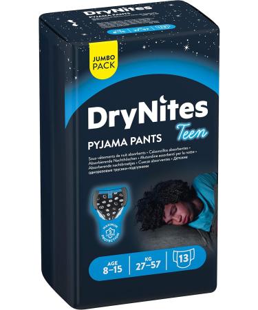 Huggies DryNites Night Pants for Boys 8-15 Years - Monthly Pack of 26 Ultra-Absorbent Comfortable & Secure - International Shipping Available - Buy Online on SooperMarket.com
