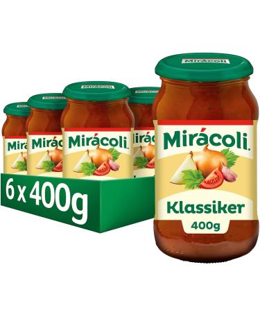 MIR COLI Pasta Sauce Classic 6 jars (6 x 400g) Classic 400 g (pack of 6)