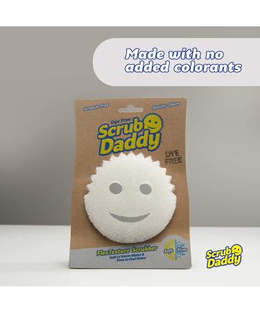 Scrub Daddy Sponge - Dye Free, Scratch-Free & Multi-Use Scrubber for Dishes | Odor Resistant & Deep Cleaning | Dishwasher Safe - Buy Online on SooperMarket.com