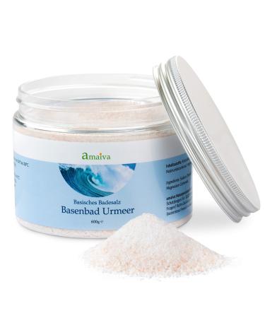 Alkaline bath Urmeer 600g (alkaline bath salt - for alkaline body care alkaline bath foot bath and alkaline wraps) 600 g (1 pack)