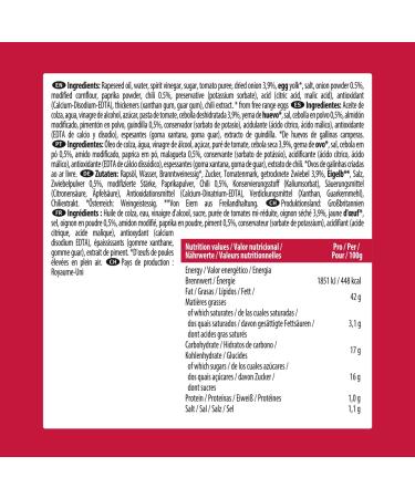 HEINZ Spicy Paprika & Chili Mayo - 875 ml | Shop Internationally for Flavorful Spreads - Buy Online on SooperMarket.com