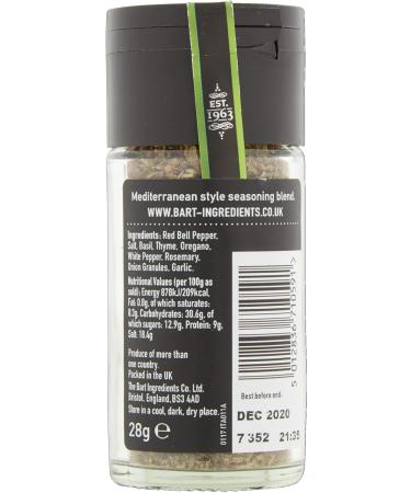 Bart Mediterranean Seasoning 28g - Buy Online on SooperMarket.com