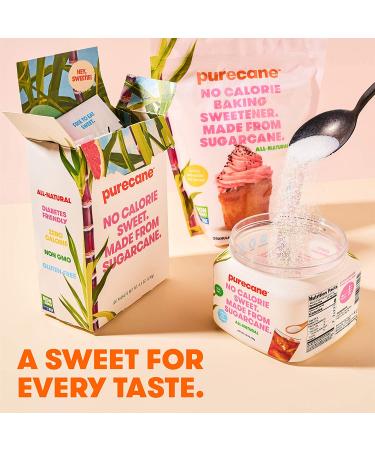 Purecane No Calorie Sweetener - 40 Packets | Zero Calorie Sugar Substitute - Buy Online on SooperMarket.com