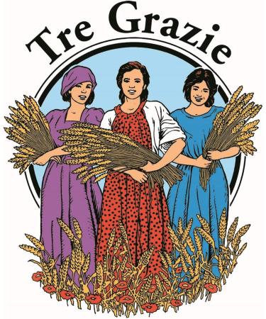 Tre Grazie - Italian Plain Wheat Flour 00-2Kg (1Kg Pack of 2) A. Plain Wheat Flour (2Kg) - Buy Online on SooperMarket.com
