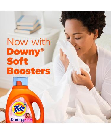 Tide Liquid Laundry Detergent with Touch of Downy - April Fresh Scent 74 Loads (105 fl oz) | International Shipping Available - Buy Online on SooperMarket.com