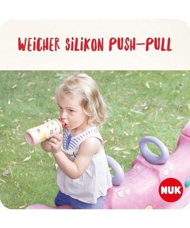 Nuk Junior Cup Drinking Clay Bottle 300ml | Leak-Proof BPA Free for 18 Months+ | Blue Robot Design - Buy Online on SooperMarket.com