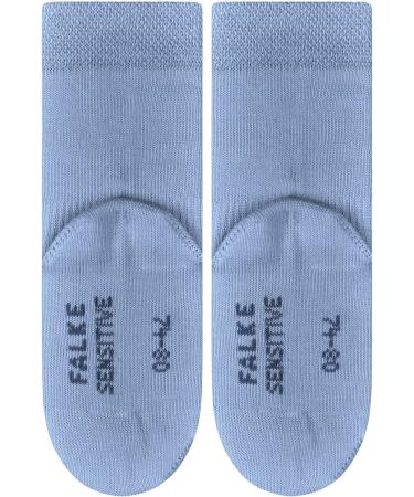 FALKE Unisex Baby Cotton Soft-Top Socks - Gentle Grip, Elasticated Ankle, Blue Pink & More - 1 Pair, Sensitive, 0 Months, Eco-Friendly - Buy Online on SooperMarket.com