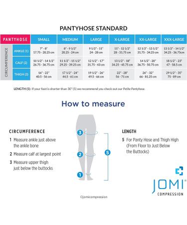 JOMI COMPRESSION Maternity Pantyhose 20-30mmHg XL Black - Buy Online on SooperMarket.com