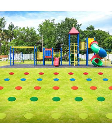 Kai Xin 9 Inch Anti-Slip Agility Spot Markers Set - 10 Pcs | Indoor Outdoor Sports Training & Drills | Multicolor - Buy Online on SooperMarket.com