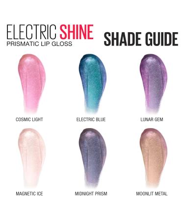 Maybelline New York Lip Studio Electric Shine Prismatic Lip Gloss - Lunar Gem 0.17 fl. oz - Buy Online on SooperMarket.com