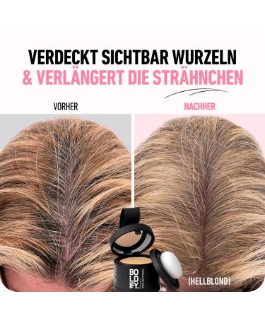 Boldify Approach Powder | Instant Scatter Hair Repair for Thinning & Gray Roots | 48-Hour Formula | Copper Brown 10g - Spread-Free Hair Solution - Buy Online on SooperMarket.com