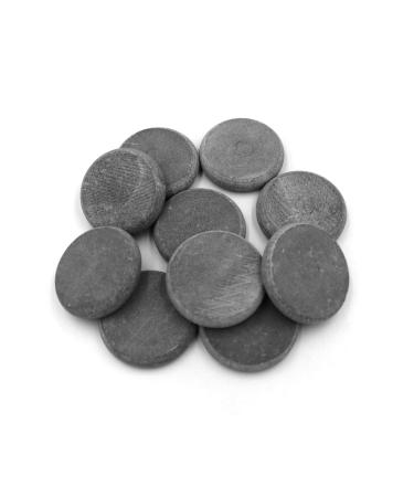 10 Round Stones for Rock Painting  5.2 cm Diameter Perfectly-Round 100% Natural Basalt Stone Canvases, Flat, Super Smooth, Non-Porous, Uniform in Shape and Size, for Mandala and Kindness Stones