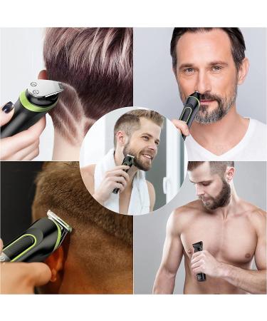 Hatteker 5-in-1 Beard Trimmer & Hair Clipper Kit - Cordless, USB Rechargeable, Waterproof Grooming for Men - Buy Online on SooperMarket.com