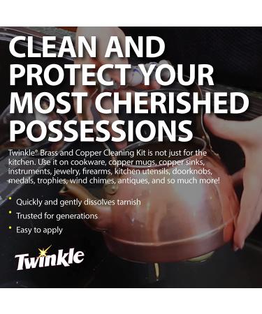 Twinkle Brass Copper Cleaning Kit - Professional Grade Polishing Solution - Buy Online on SooperMarket.com