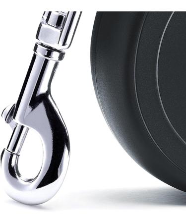 Flexi Classic Retractable Dog Leash 16 ft - Durable Black Leash for Dogs | Best Pet Supplies Online - Buy Online on SooperMarket.com