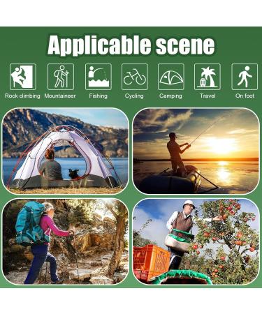 Mesh Head Nets 2 Pcs Mosquito Head Net Face Mesh Cover for Outdoor Activities Hiking Fishing Hunting Camping Backpacking (Green) - Buy Online on SooperMarket.com