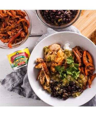 La Preferida Organic Mild-Diced Green Chiles 4oz (Pack of 3) - Shop Now! - Buy Online on SooperMarket.com