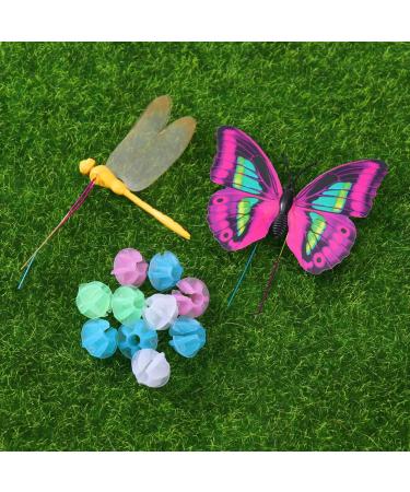 WINOMO 108pcs Luminous Bicycle Wheel Spoke Beads with 30pcs Butterflies Clips and 6pcs Dragonflies Clips - Buy Online on SooperMarket.com
