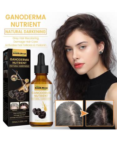 VisTapex DARKA Anti-Greying Hair Serum - Ganoderma Nutrient for Healthier, Thicker Hair (3Pcs) - Buy Online on SooperMarket.com