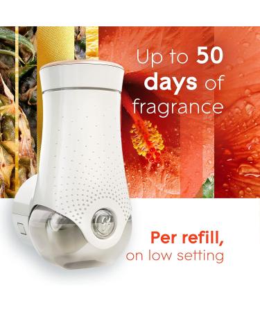 Glade PlugIns Refills Air Freshener Starter Kit - Hawaiian Breeze Scent for Home & Bathroom | 1 Warmer + 2 Refills | International Shipping Available - Buy Online on SooperMarket.com