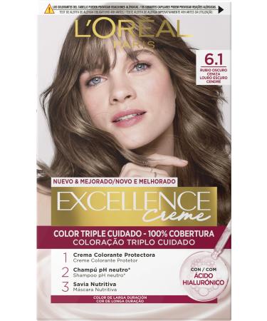 L'Or al Paris Excellence Crema N.6.1 155 G (1 Pack) 6.1 1 piece (1 pack)