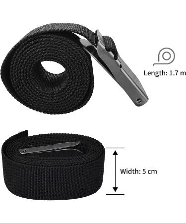 ELFGO Adjustable Diving Weight Belt with Quick Release Buckle - 67 Inch Nylon Webbing for Scuba Diving & Spearfishing - Buy Online on SooperMarket.com