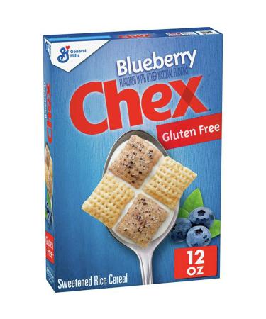 Chex Breakfast Cereal, Blueberry, Gluten Free, 12 oz