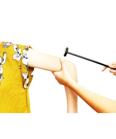 EMI Deluxe Queen Square Neurological Reflex Hammer (Black) - Pointed Tip for Superficial Responses - Buy Online on SooperMarket.com