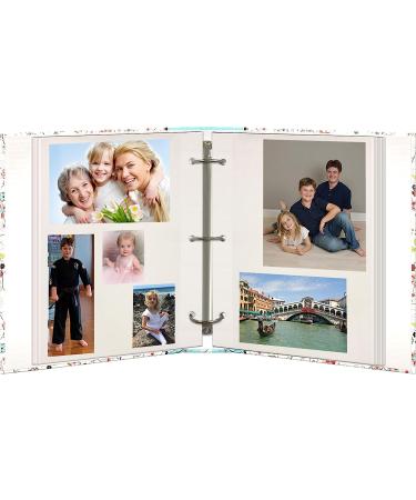 Pioneer Photo Albums TR-100D 3-Ring Explosion Magnetic Photo Album - Bold Flower Design - 100 Pages - Buy Online on SooperMarket.com