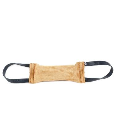 Julius-K9 18525 bite sausage leather 25 cm x 5.5 cm sewn inside two hand loops 25 cm x 5.5 cm sewn inside 2 hand loops leather
